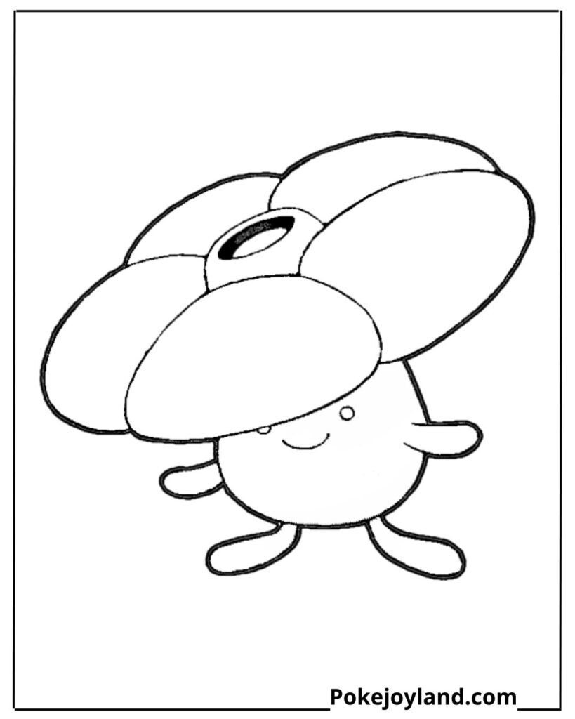 Vileplume coloring page