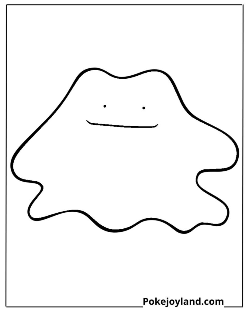 Ditto coloring page