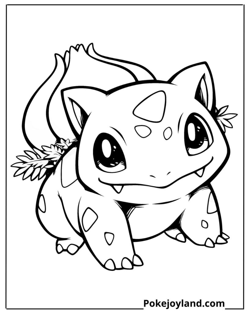 Bulbasaur Coloring Page