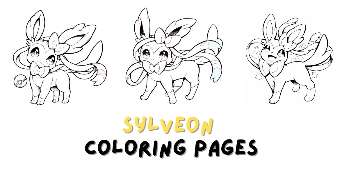 Sylveon Coloring Pages: Free PDF Printables